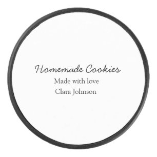 Homemade-kokers voegen jouw tekst-naam toe, aangep hockey puck
