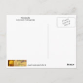 Homemade Lemonade Concentrate Recipe Postcard Briefkaart (Achterkant)