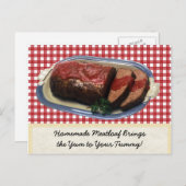 Homemade Meatloaf Briefkaart (Voorkant / Achterkant)