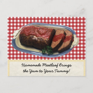 Homemade Meatloaf Briefkaart