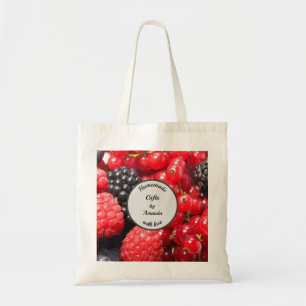 Homemade met foto van cadeau voor liefdesartikelen tote bag