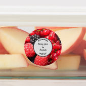 Homemade met liefdesfotojam labels (Aangebracht)