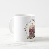 Homemade met Love Candle Koffiemok (Voorkant links)