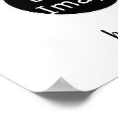 Homemade met Love Moderne Professional Custom Poster (Hoek)