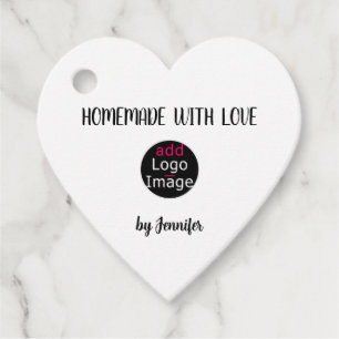 Homemade met Love Professional Logo Bedankjes Labels