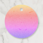 Homemade met Love | Rainbow Kraft Paper Hartelijk  Bedankjes Labels (Achterkant)