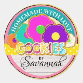 Homemade met Love Sticker