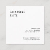 Homemade  Persoonlijke Etiketten Visitekaartjes (Achterkant)