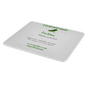 Homemade pickles gemaakt met liefde tekstwebsite t snijplank (Hoek)