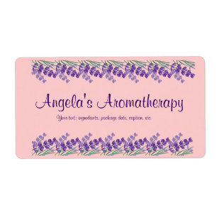 Homemade Potpourri Aromatherapielabel Etiket