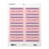 Homemade Potpourri Aromatherapielabel Etiket (Full Sheet)