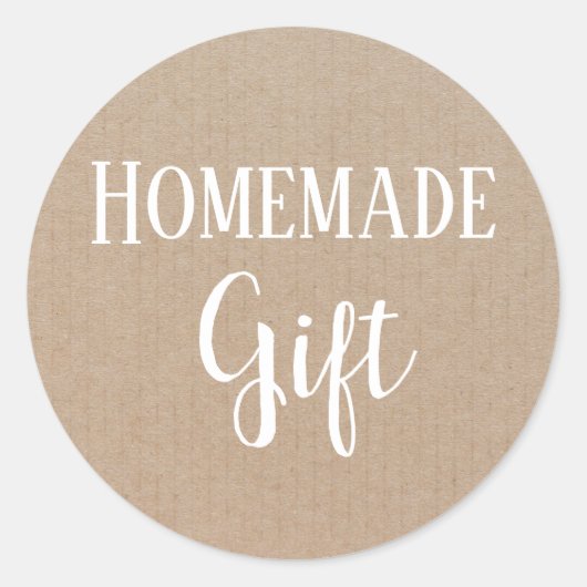 Homemade Product Robuust  etiket met wieltjes (Voorkant)