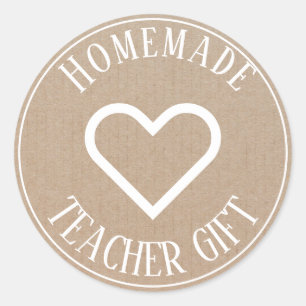 Homemade Product Robuust  Heart Craft Label