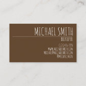 Homemade Pure Organic Honey Jar Beekeeper Apiary Visitekaartje (Achterkant)