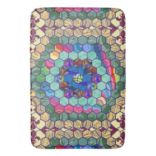 Homemade Quilt Badmat (Voorkant Verticaal)