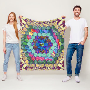 Homemade Quilt Fleece Deken