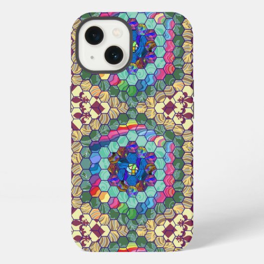 Homemade Quilt iPhone Hoesje (Achterkant)