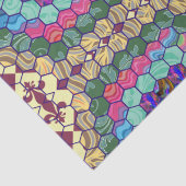 Homemade Quilt Tissuepapier (Detail)