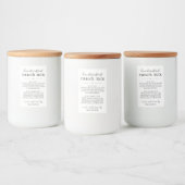 Homemade Ranch Mix Gift Labels Voedselcontainer Etiket (Flessen)