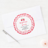 Homemade Raspberry Scones Label (Envelop)