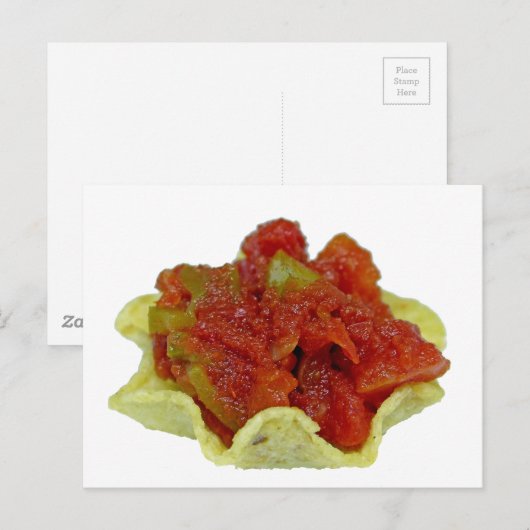 Homemade Salsa Briefkaart (Voorkant / Achterkant)