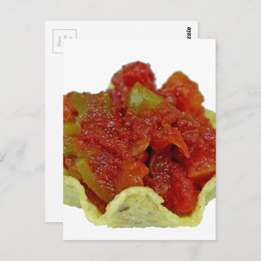 Homemade Salsa Briefkaart (Voorkant / Achterkant)