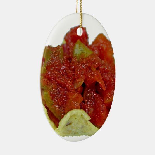 Homemade Salsa Keramisch Ornament (Rechts)