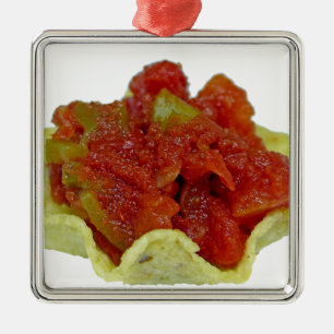 Homemade Salsa Metalen Ornament