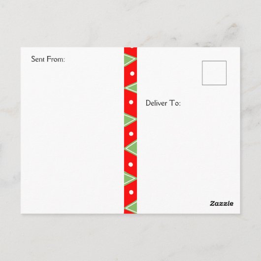 Homemade Salsa Recipe Card Briefkaart (Achterkant)