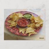 Homemade Salsa Recipe Card Briefkaart (Achterkant)