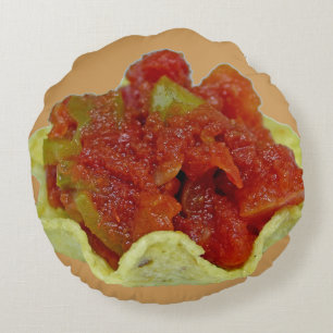 Homemade Salsa Rond Kussen