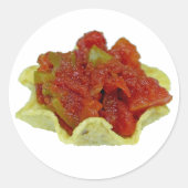 Homemade Salsa Ronde Sticker (Voorkant)