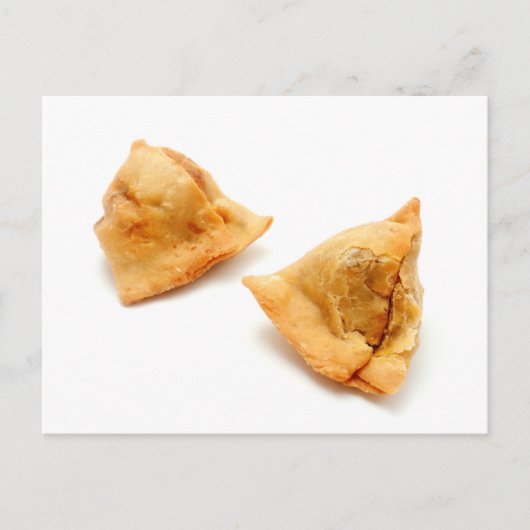 Homemade samosas briefkaart (Voorkant)