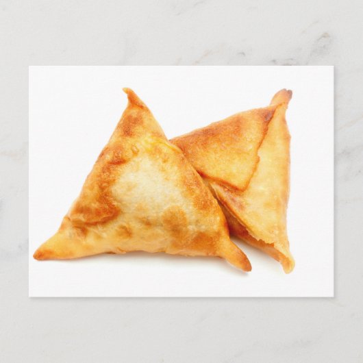 Homemade samosas briefkaart (Voorkant)