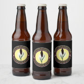 Homemade Sorghum Beer Label Sjabloon Bier Etiket (Flessen)