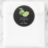 Homemade speciaal voor jou limoen label (Tas)