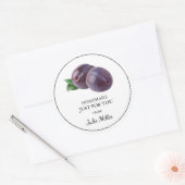 Homemade speciaal voor u pruim label (Envelop)