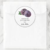 Homemade speciaal voor u pruim label (Tas)