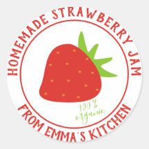 Homemade Strawberry Jam - 100% Organic