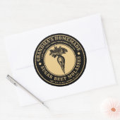 Homemade Sugar Beet Molasses Label Sjabloon (Envelop)