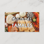 HomeMade Tamales visitekaartjes (Voorkant)