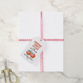 Homemade Tomato Ketchup Gift Label met aangepaste Cadeaulabel (Met Touw)