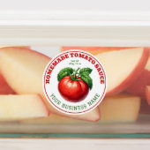 Homemade Tomato Sauce Canning Product Label (Aangebracht)