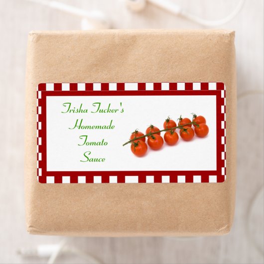 Homemade Tomato Sauce Label (Insitu)