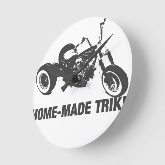 Homemade trike ronde klok (Hoek)