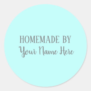 Homemade van Bakery Cookie Cake Bright Fun Ronde Sticker