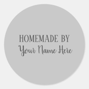 Homemade van Bakery Cookie Cake Bright Fun Ronde Sticker