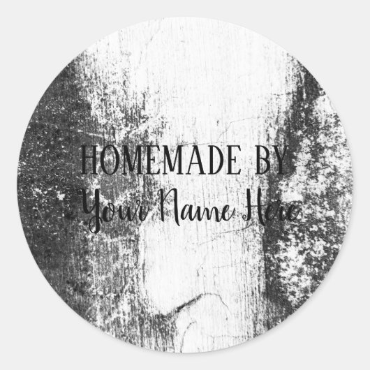 Homemade van Bakery Cookie Cake Craft Ronde Sticker (Voorkant)