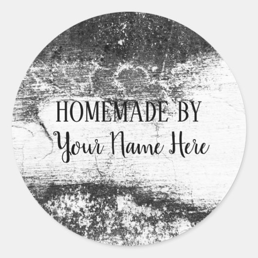 Homemade van Bakery Cookie Cake Craft Ronde Sticker (Voorkant)