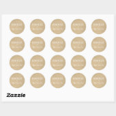 Homemade van Bakery Cookie Cake Craft Ronde Sticker (Vel)